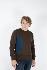 Tweekleurig sweatshirt