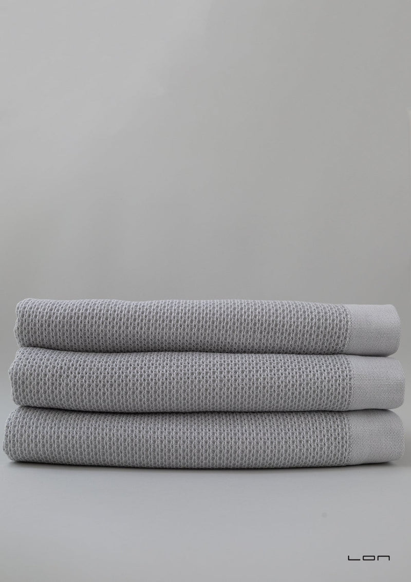 Japan Waffle Towel Grey