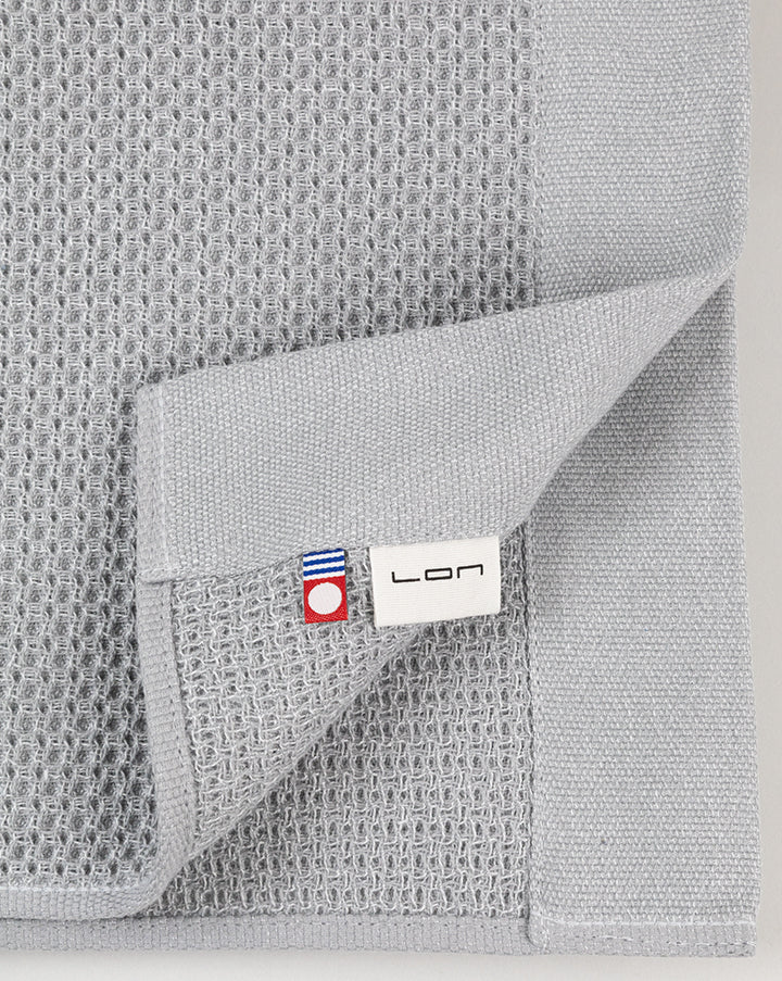 Japan Waffle Towel Imabari label Grey