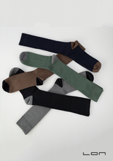 Cotton Cashmere Knee Socks