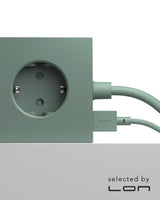 Kabel 1 - USB oplaadkabel - eiken groen